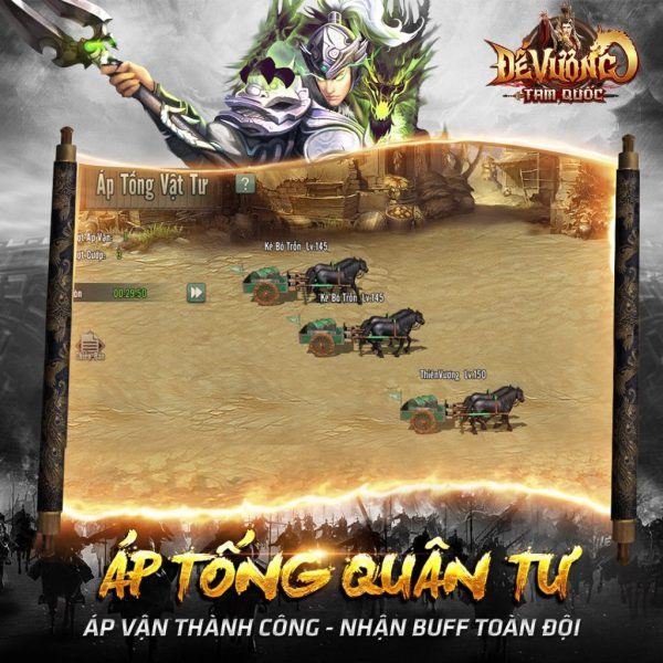 Đệ Vương Tam Quốc - PvP hấp dẫn