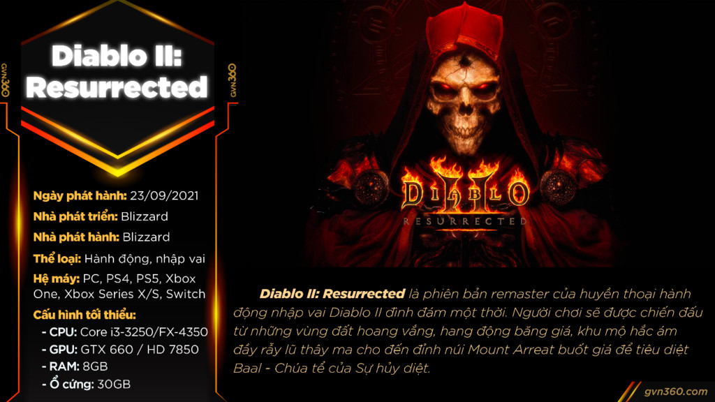 Tổng hợp đánh giá Diablo II: Resurrected – Bình mới rượu cũ