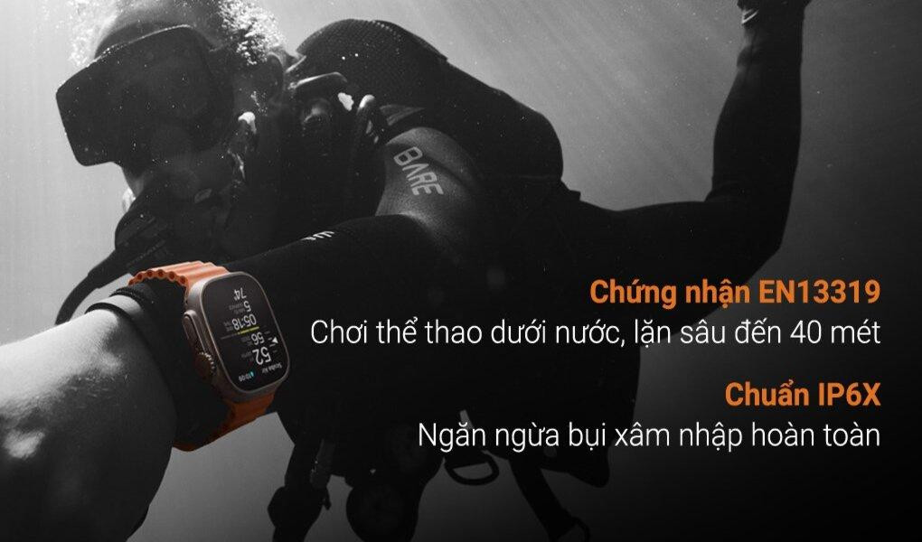 Đồng hồ Apple Watch Ultra - chuẩn chống nước EN13319