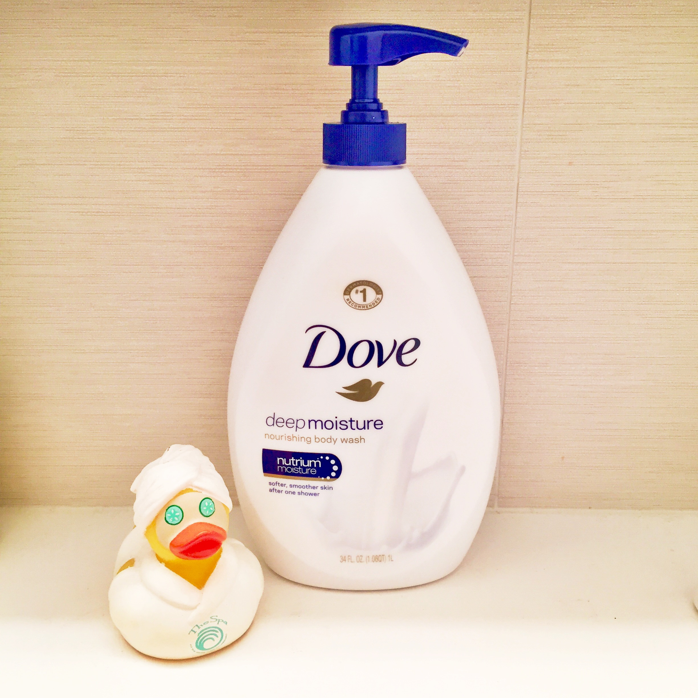 Dove Body Wash Nutrium Moisture Pump