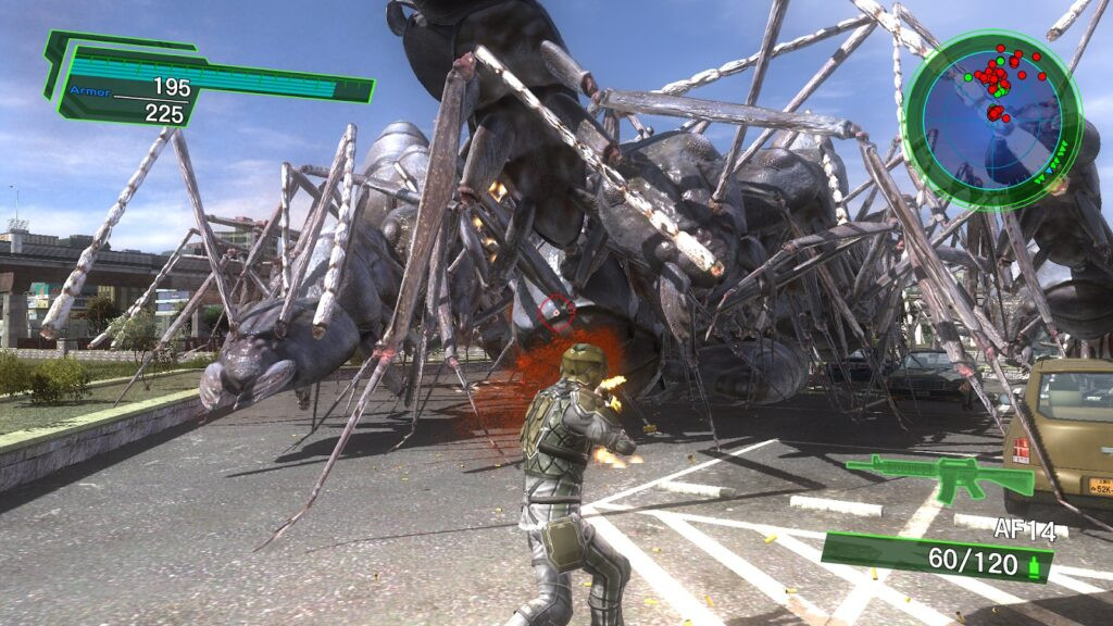 Earth Defense Force 4.1 Gameplay