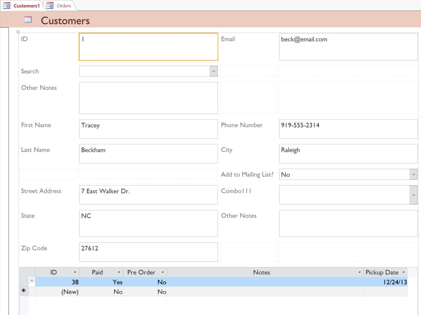 Hướng Dẫn Tạo Lập Form Trong Access 2016