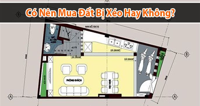 Có Nên Mua Đất Bị Xéo Hay Không?