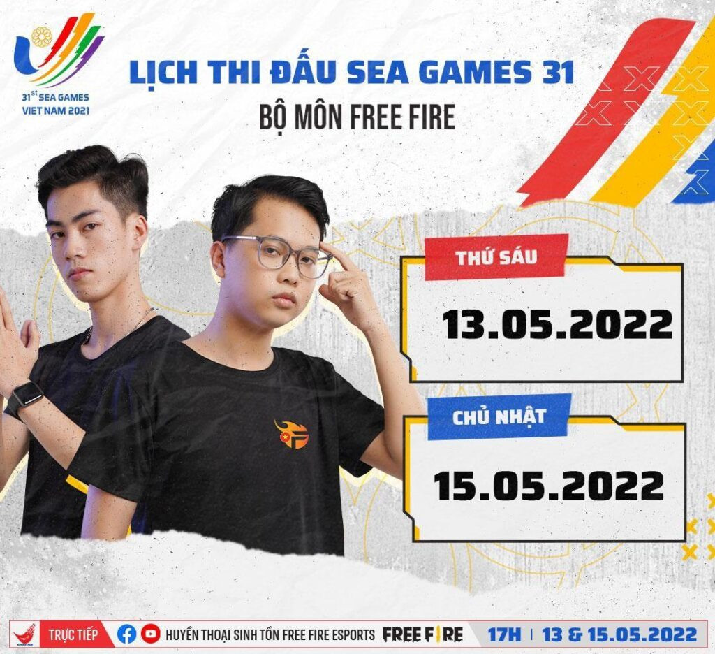 Giải đấu Free Fire tại SEA Games 31