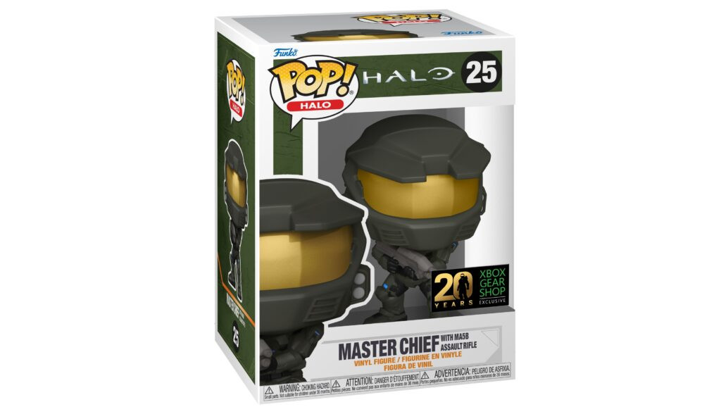 Halo Master Chief Funko POP! Close-up