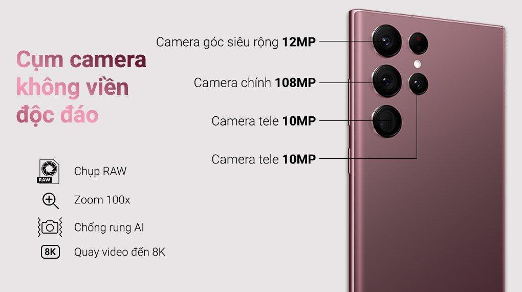 Hệ thống camera chất lượng cao, thỏa sức đam mê chụp ảnh