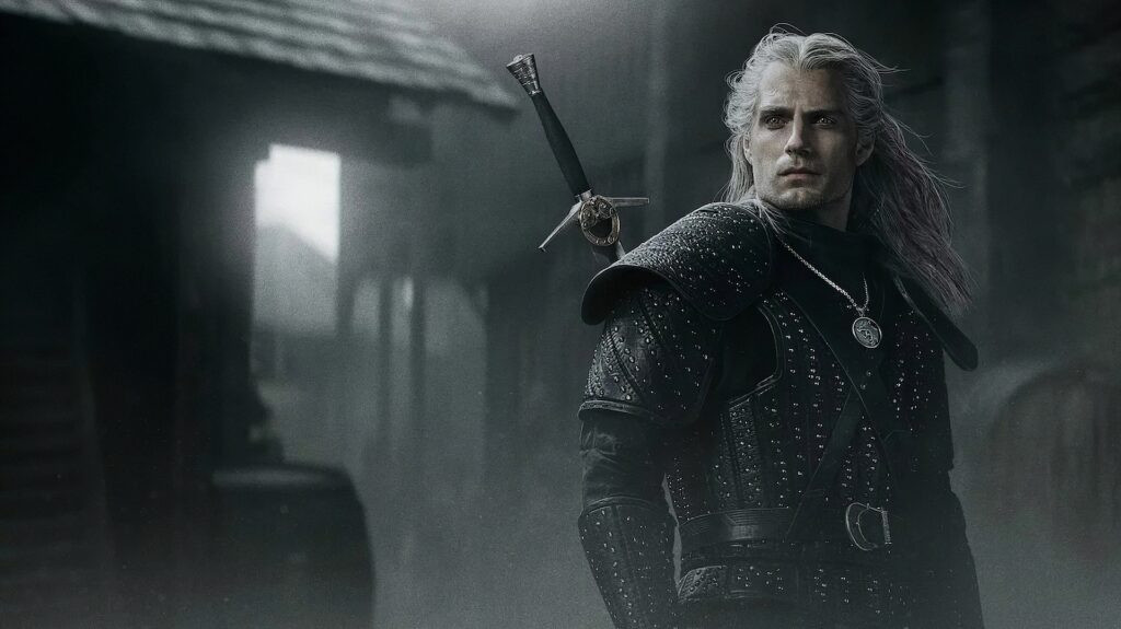 Henry Cavill trong trang phục Geralt