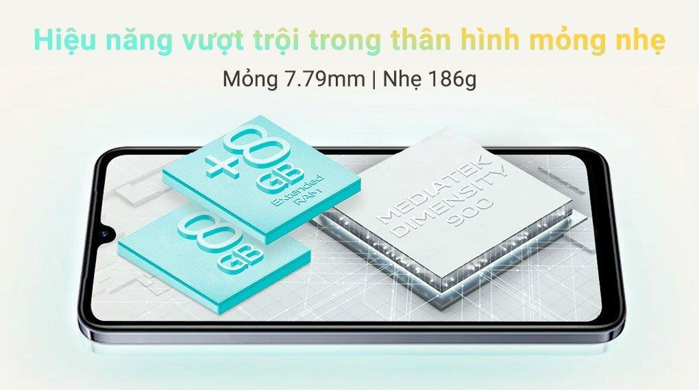 Hiệu năng mạnh mẽ bên trong thiết kế gọn nhẹ