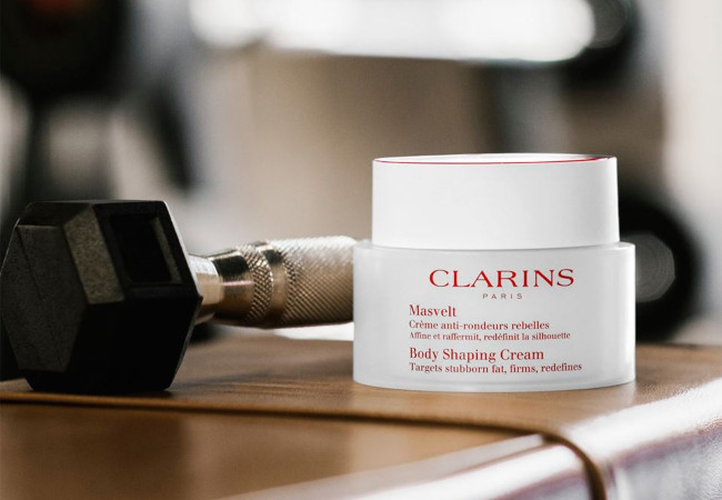 kem tan mỡ bụng Clarins