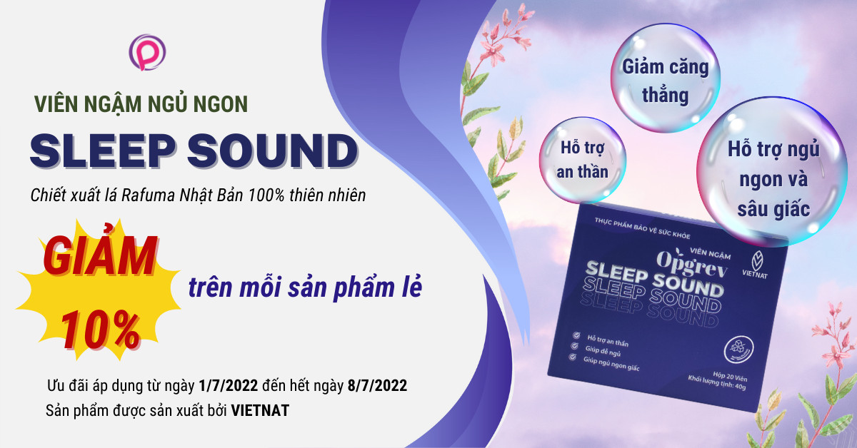 Kéo ngủ ngon Sleep sound đang được cung cấp bởi công ty Option1 Pharma