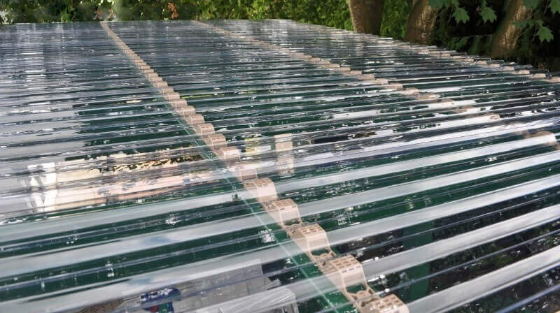 Kích thước tấm nhựa thông minh Polycarbonate tôn sóng