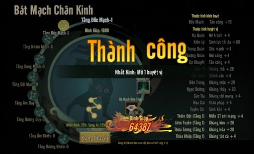 Kinh Mạch Trong Phiên Bản Nhất Niệm Tiêu Dao Của VLTK1M: Hướng Dẫn Chi Tiết Về Tính Năng Mới