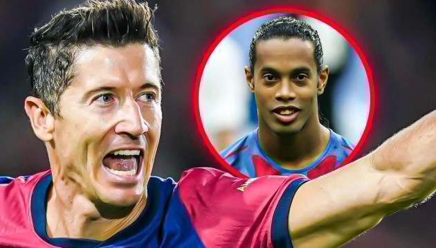 Lewandowski sắp xô đổ kỷ lục của Ronaldinho