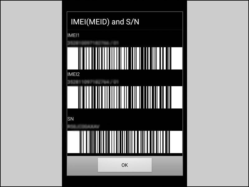 Lưu ý mã IMEI