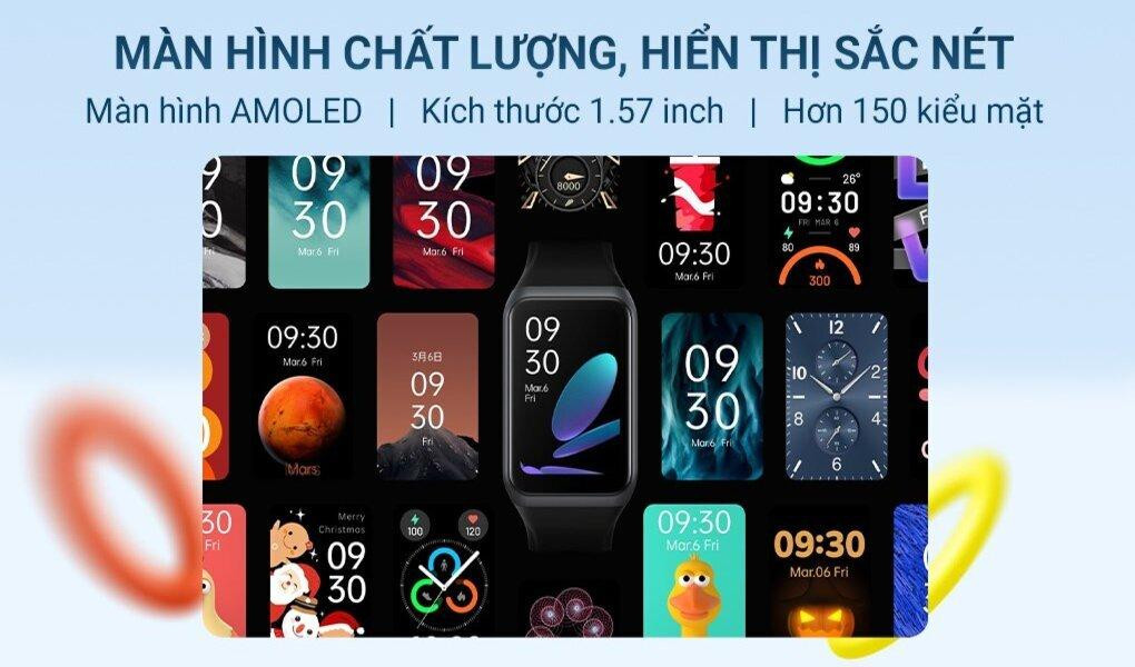 Màn hình cảm ứng của Oppo Band 2