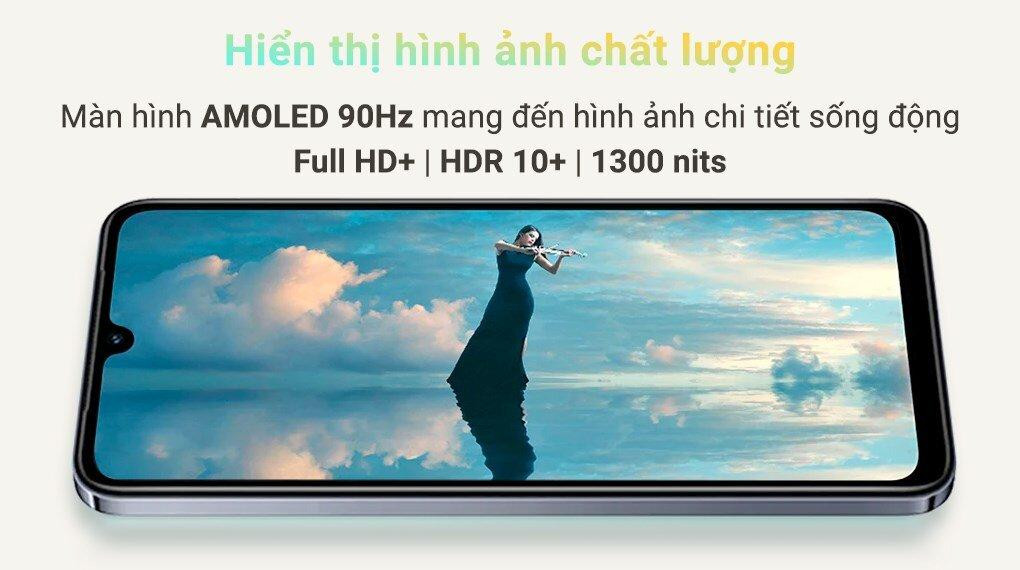 Màn hình sắc nét, độ chân thực cao của Vivo V25 5G