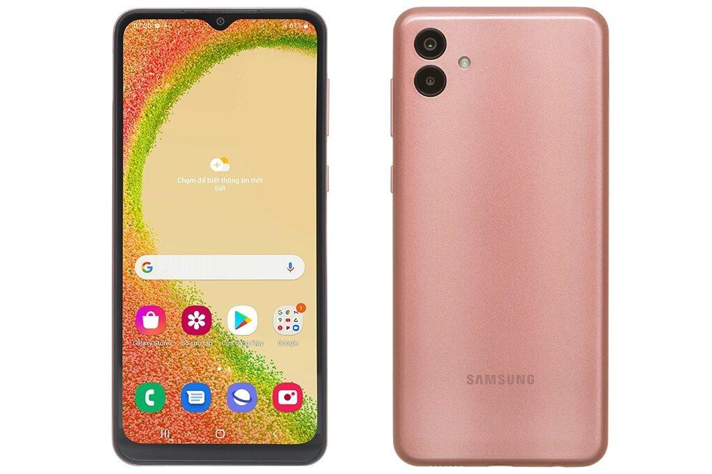 Mặt sau của Samsung Galaxy A04