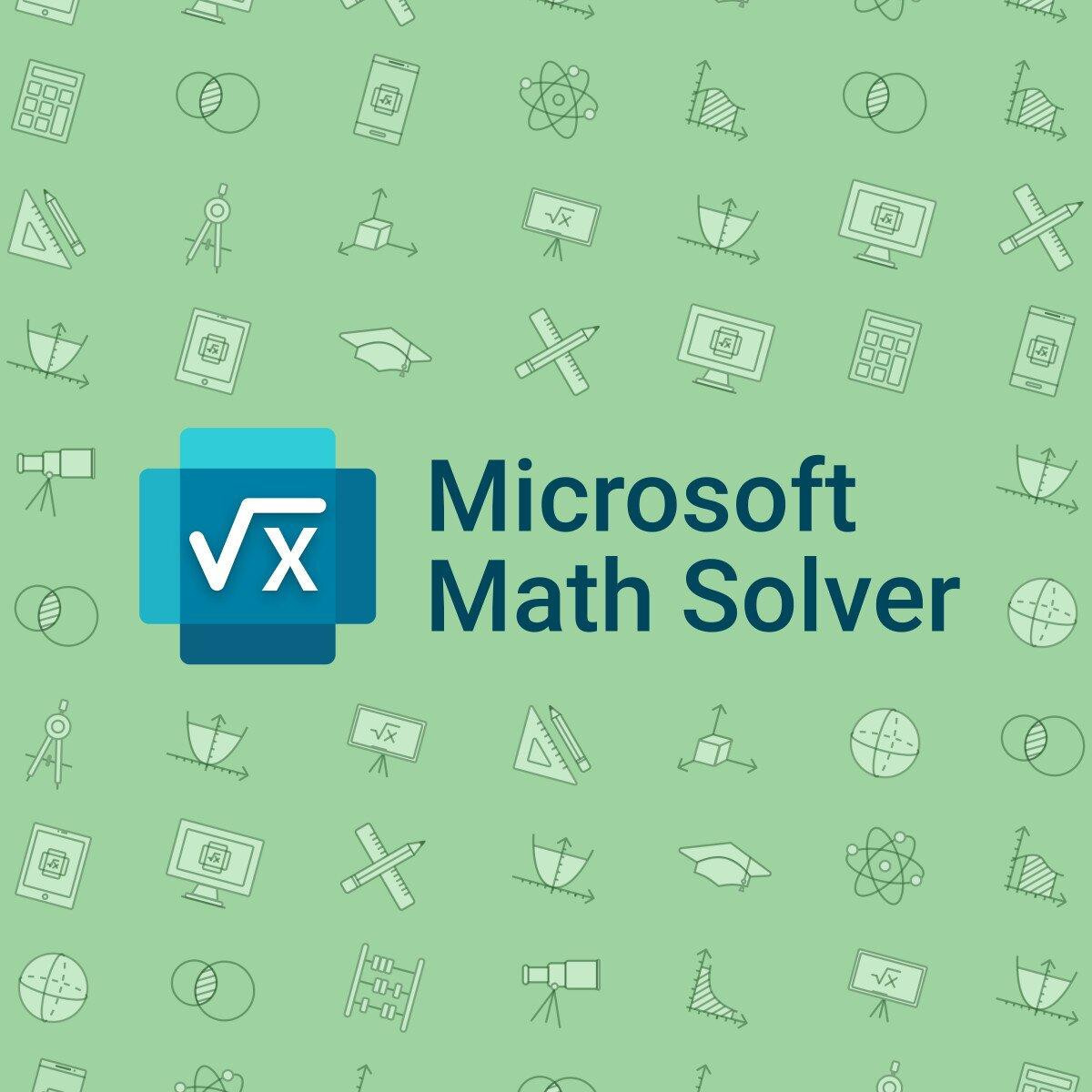 Microsoft Math Solver hỗ trợ giải toán