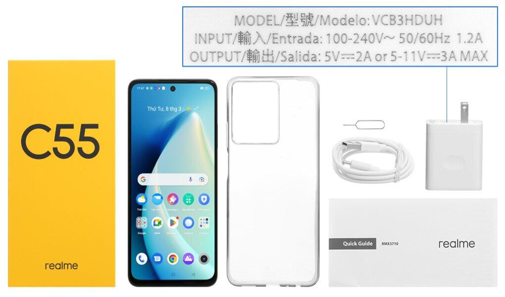 Mở hộp Realme C55