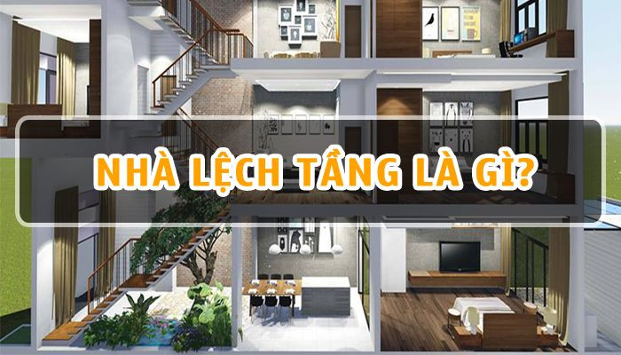 Nhà lệch tầng mang đến giải pháp sử dụng không gian hiệu quả