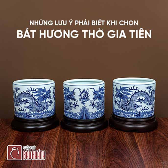 Những lưu ý khi mua bát hương