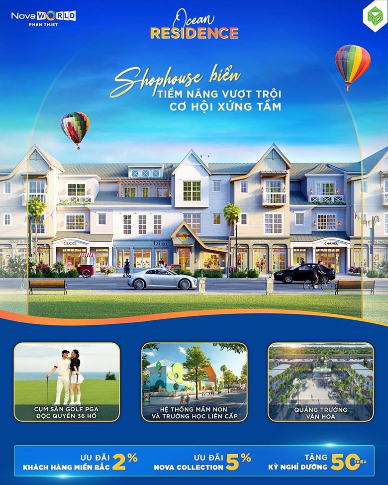 NovaWorld Phan Thiết - Hệ thống tiện ích chuẩn quốc tế