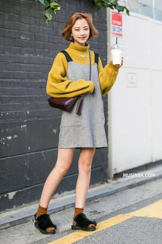 10 cách phối đồ với áo sweater siêu chất cho các nàng