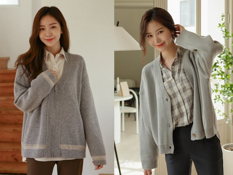 Cardigan là gì? Phân biệt giữa áo cardigan và sweater