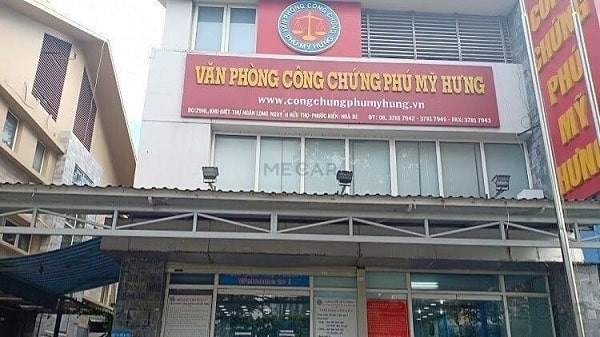 Phòng công chứng Phú Mỹ Hưng