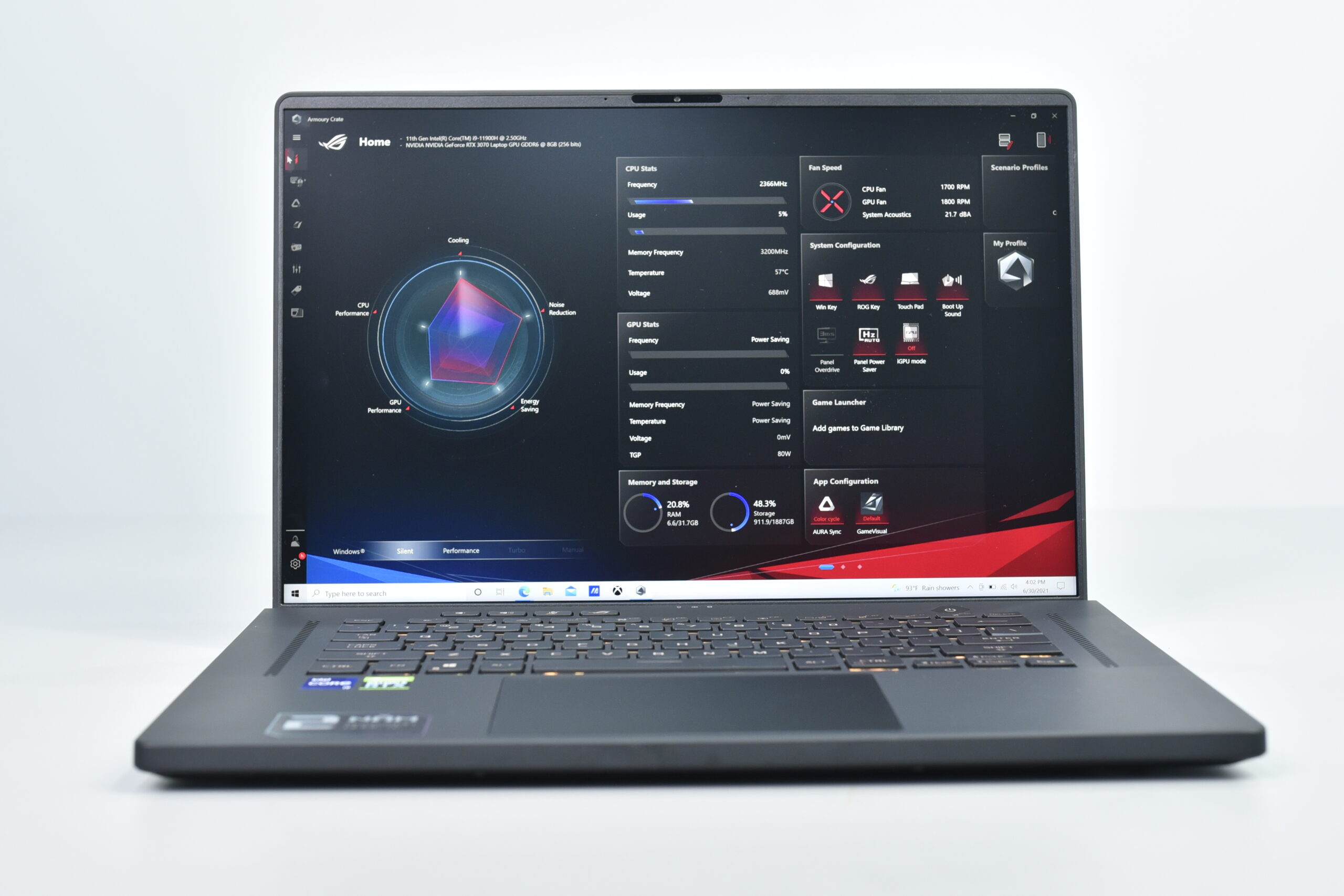 ASUS ROG Zephyrus M16 – Laptop cơ động cho game thủ và nhà sáng tạo, i9-11900H kết hợp RTX 3070, giá 71.990.000 đồng