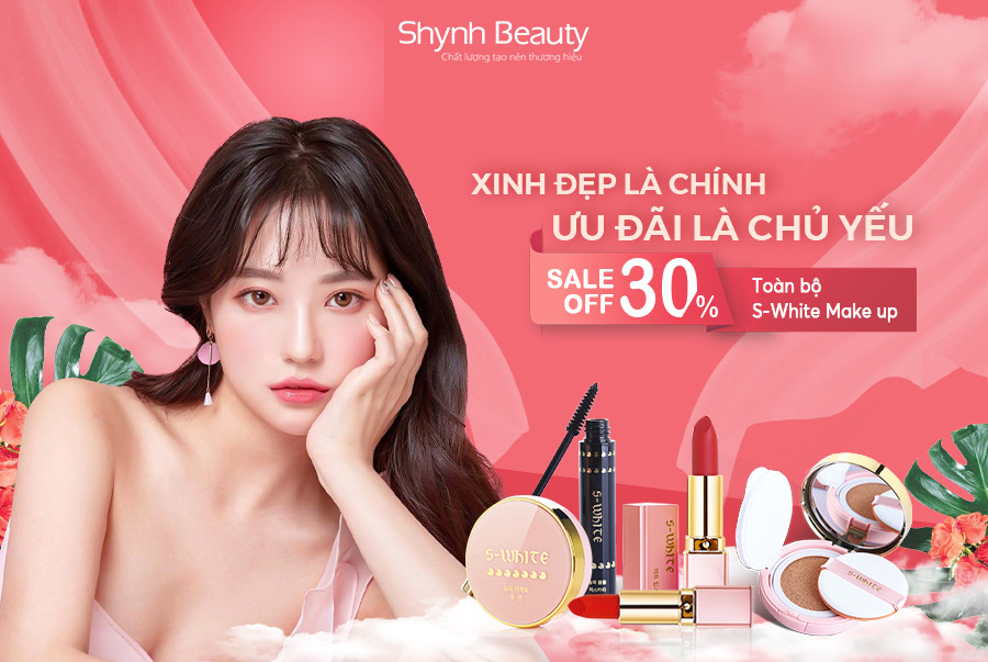 Ưu Đãi Lớn Cho Bộ Sản Phẩm Trang Điểm S-WHITE – Giảm Đến 30%