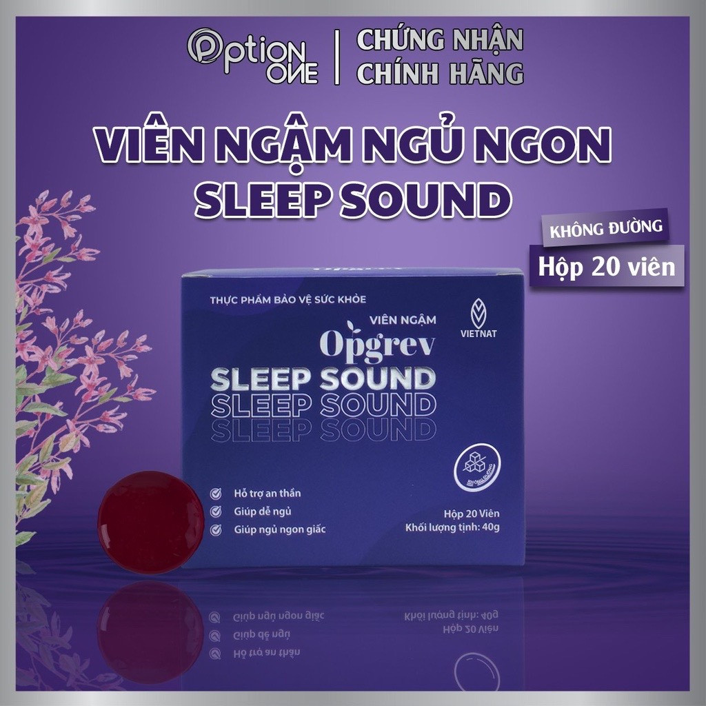 Sản phẩm kẹo dẻo ngủ Sound