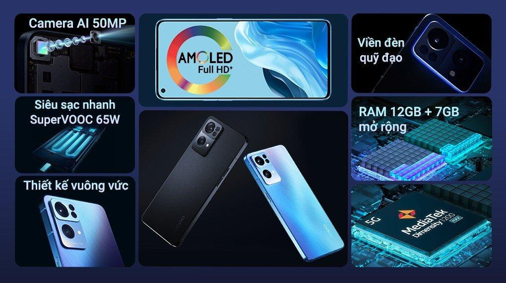 Sản phẩm OPPO Reno7 Pro 5G