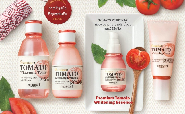 Sữa dưỡng da mặt Skinfood Premium Tomato Whitening