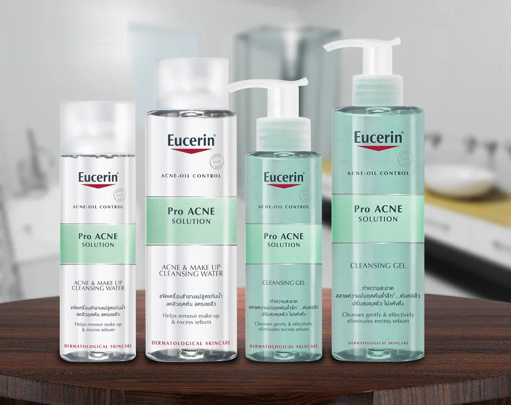 sữa rửa mặt Eucerin