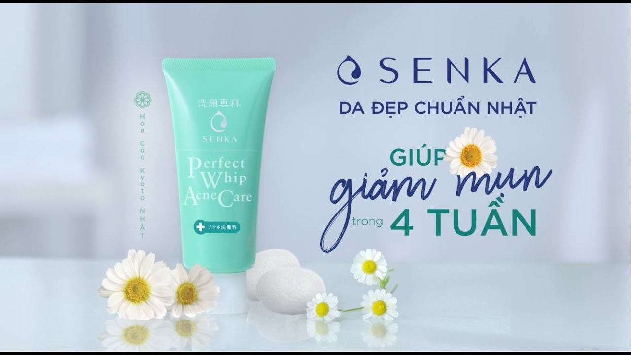 sữa rửa mặt Senka Perfect Whip