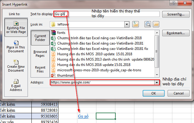 Hướng Dẫn Cách Sử Dụng Hyperlinks Trong Excel Để Liên Kết Dữ Liệu