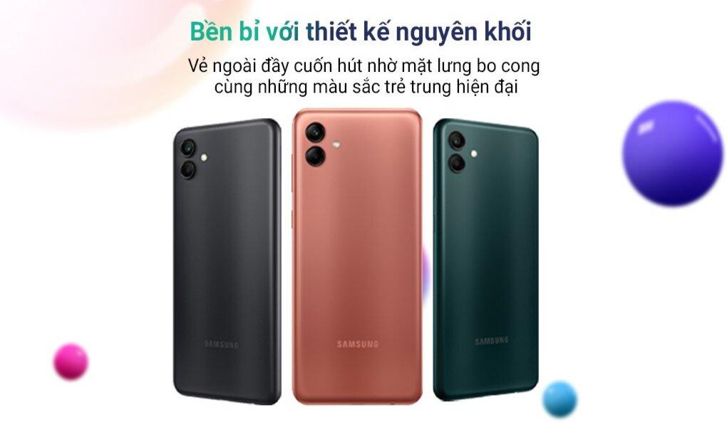 Khám Phá Samsung Galaxy A04: Thiết Kế Đơn Giản, Camera 50MP, Hiệu Năng Đáng Khao Khát