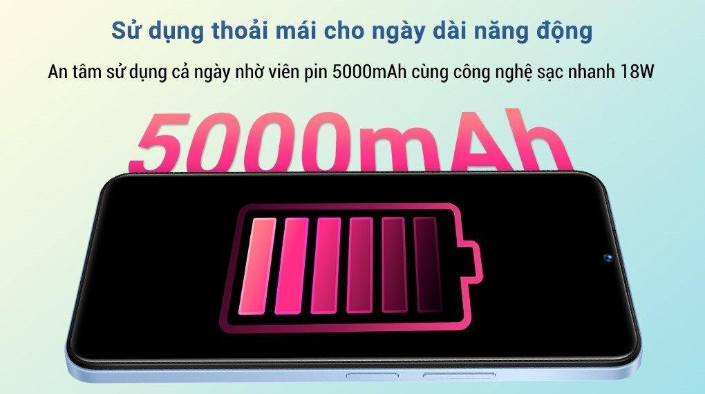 Thời lượng pin dài