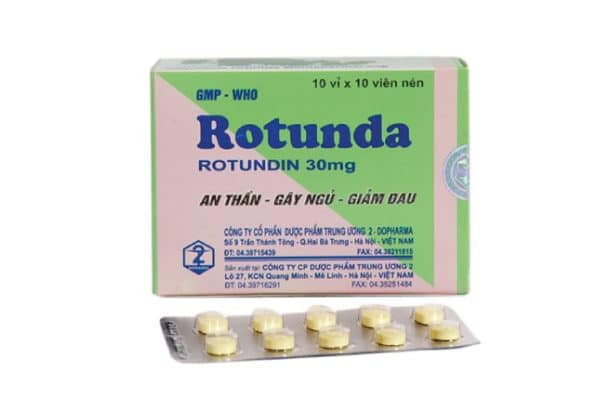 Thuốc điều trị mất ngủ Rotunda