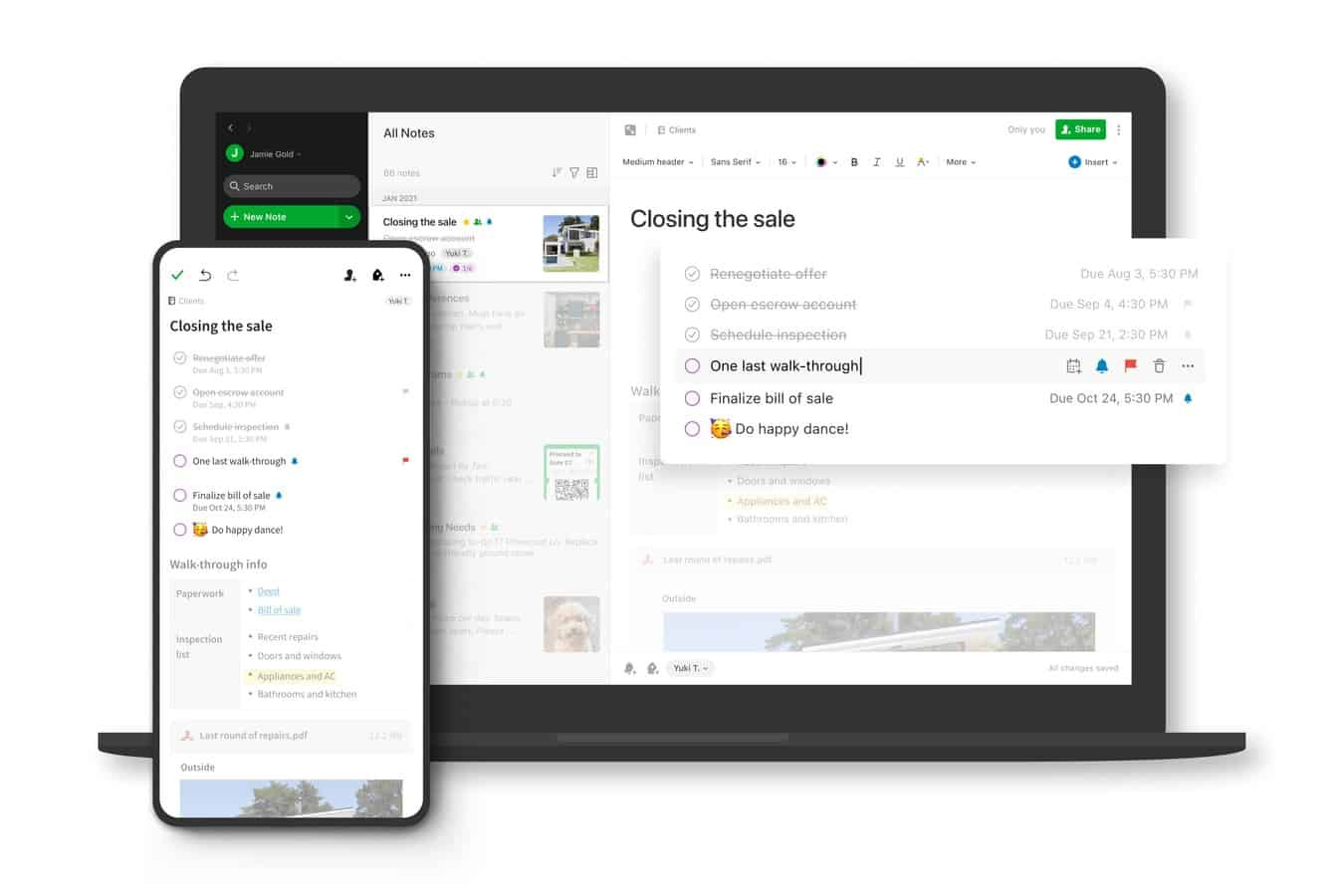 Ứng dụng ghi chú Evernote