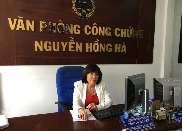 Văn Phòng Công Chứng Nguyễn Hồng Hà