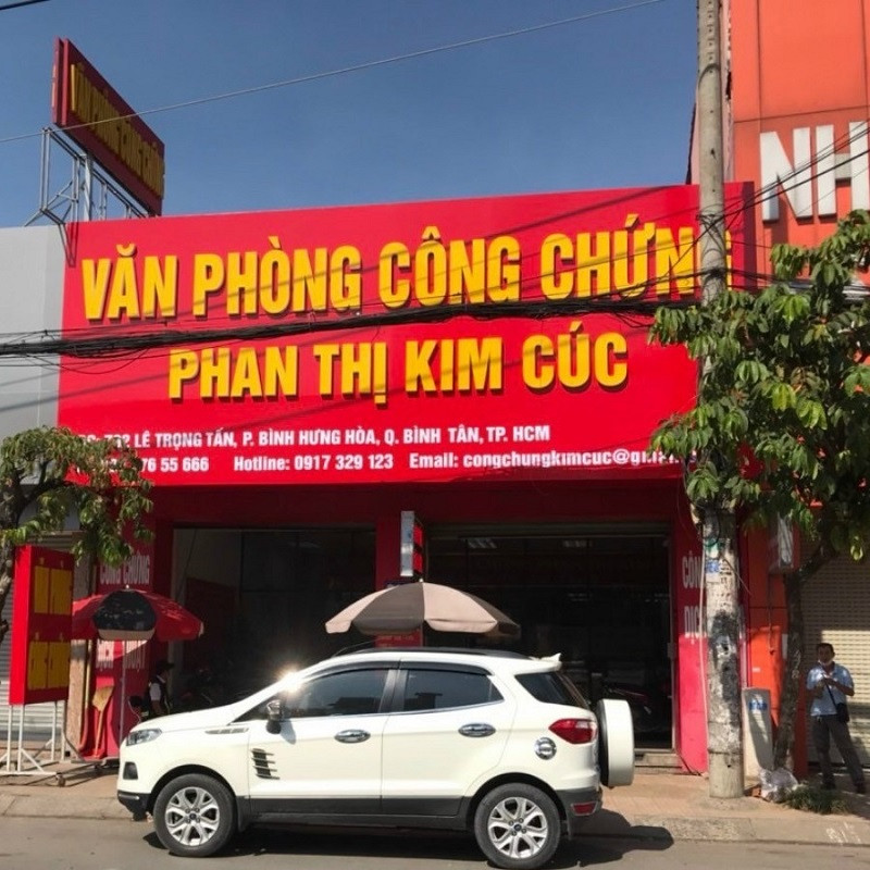 Văn phòng công chứng Phan Thị Kim Cúc