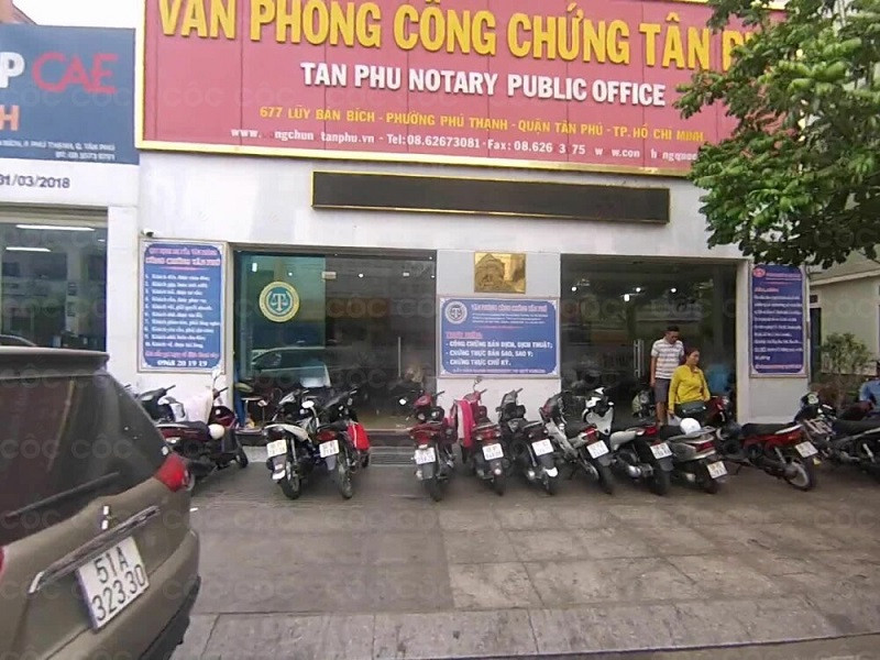 Văn phòng Công chứng Tân Phú