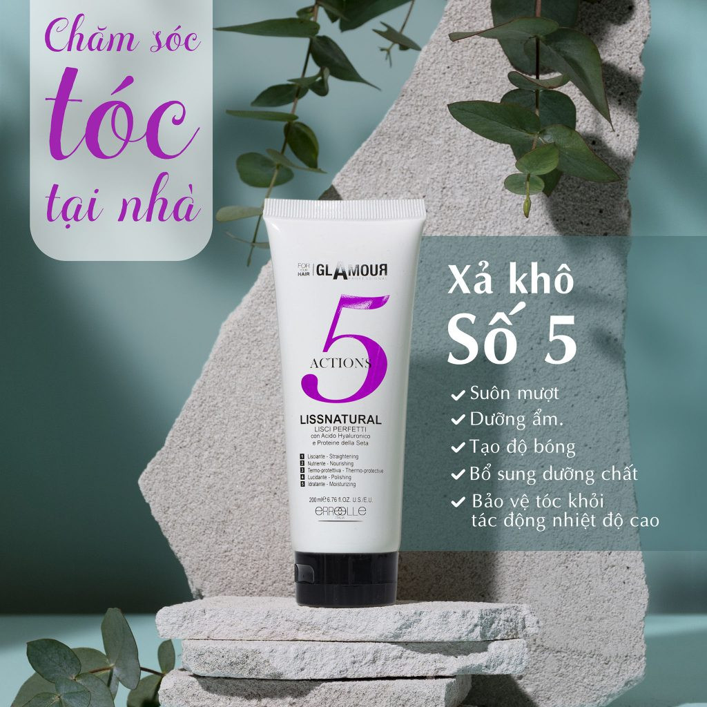 Xả khô tạo kiểu số 5