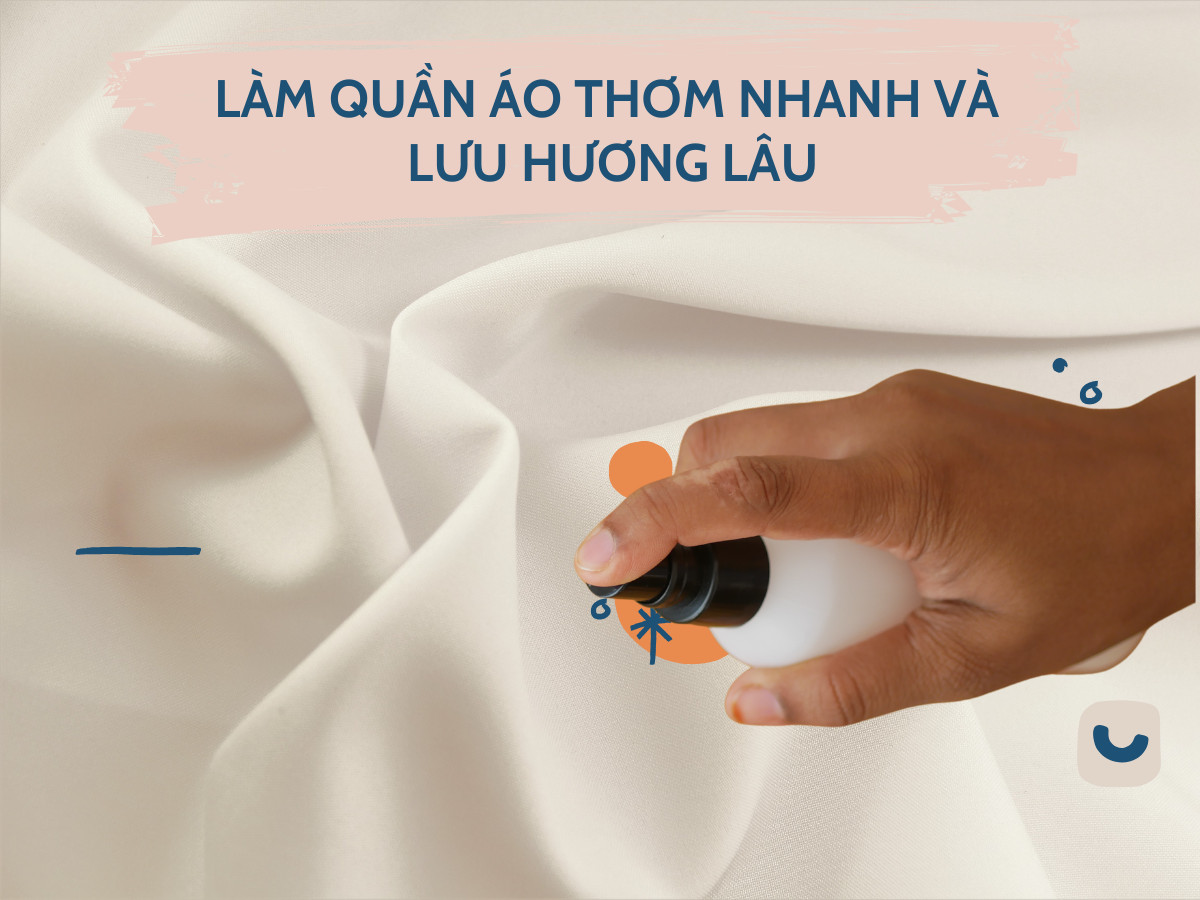 Cách sử dụng xịt thơm quần áo đúng cách và thơm lâu