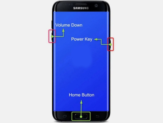 Cách thoát Download Mode cho Samsung có phím Home