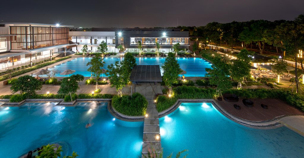 Celadon Sports &amp; Resort Club được thiết kế với tổng diện tích lên đến 5.4ha