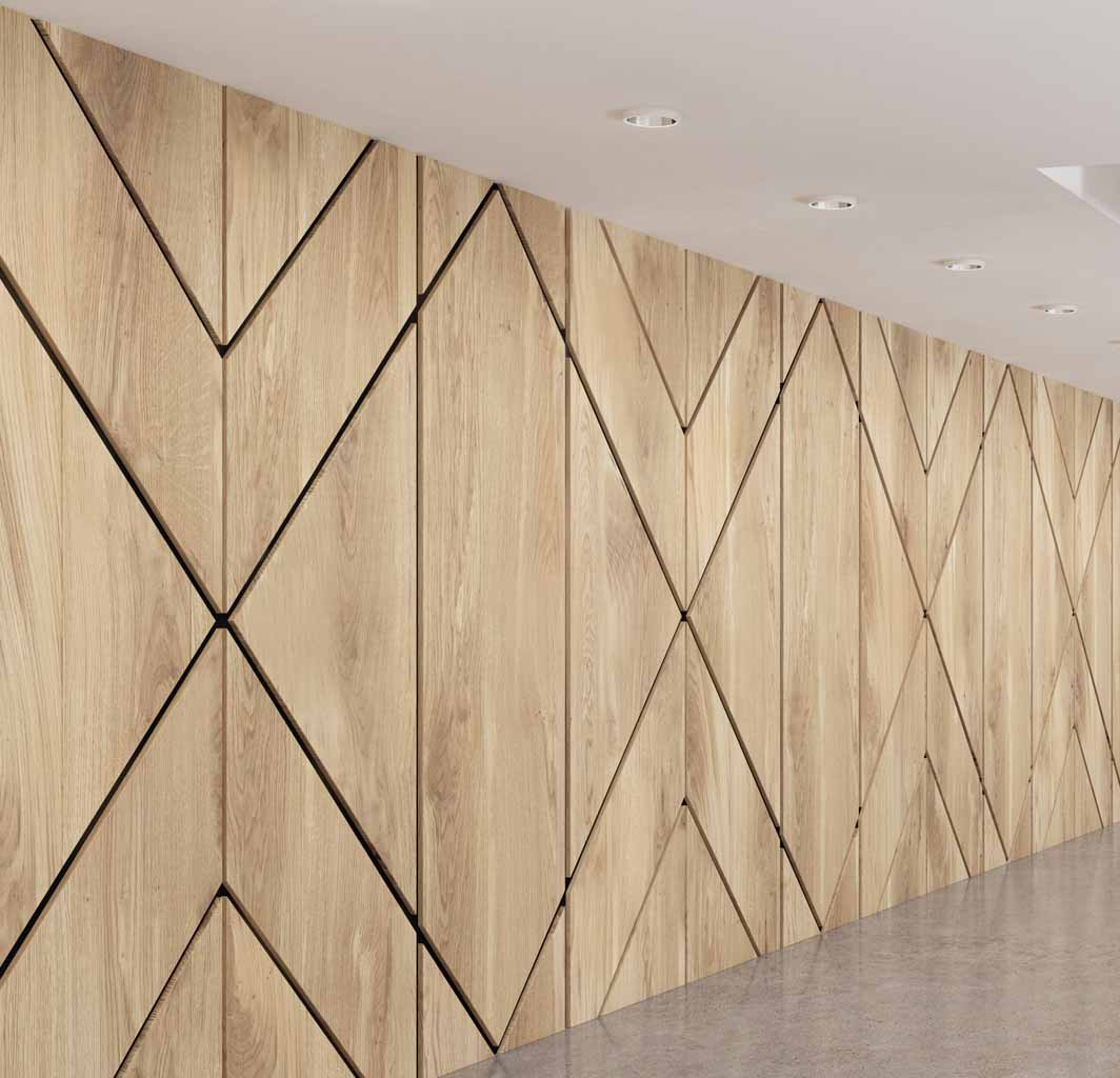 Tấm MDF giả gỗ làm ốp tường