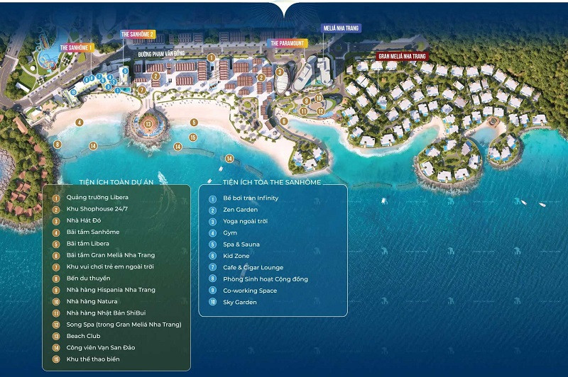 Tiện ích của Dự án Libera Nha Trang